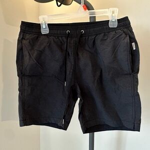 Onia Black Shorts Simple Design Men